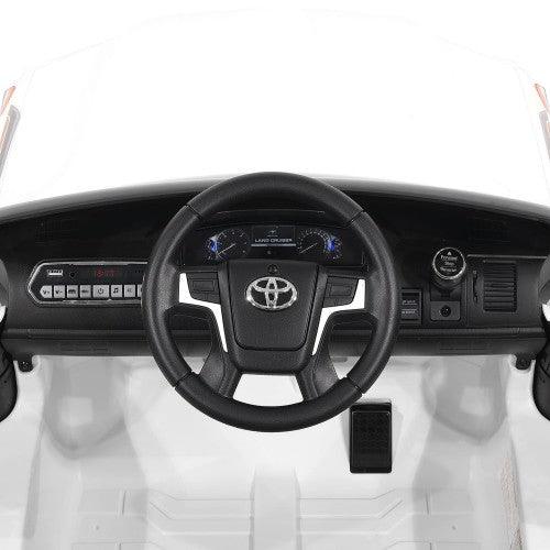 2023 12V Toyota Land Cruiser Kids Ride On Car with Remote Control - Toytexx 2023 12V Toyota Land Cruiser Kids Ride On Car with Remote Control - Toytexx